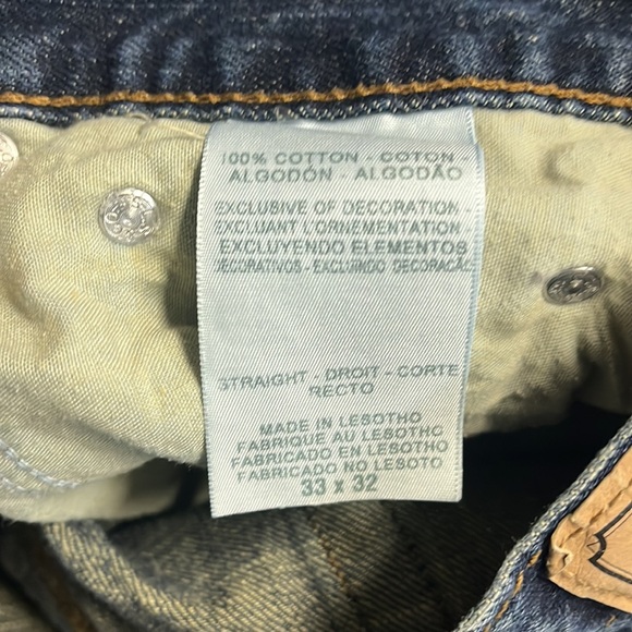 Mens Signature Levi’s Straight Leg Jeans - Picture 5 of 5